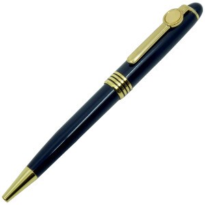 navy ball point pen with gold Pennsylvania State University seal